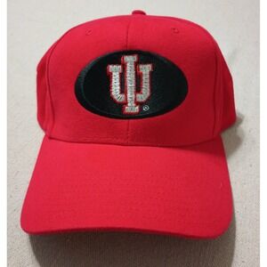 Lightwear Indiana Hoosiers Hat NCAA Baseball Cap Embroidered‎ Logo Red Light up